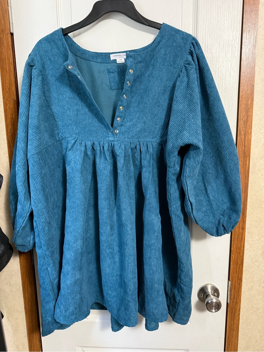 Chic Soul Corduroy Top